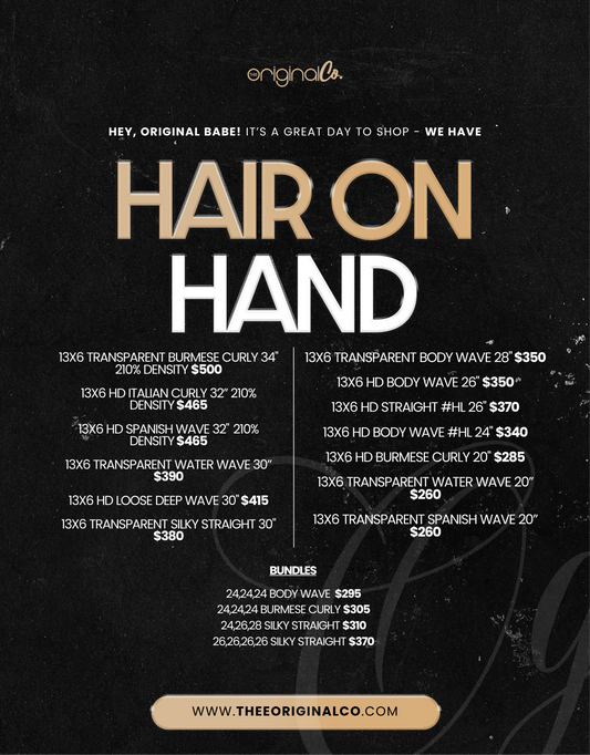 Hair on Hand