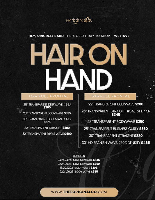 Hair on Hand